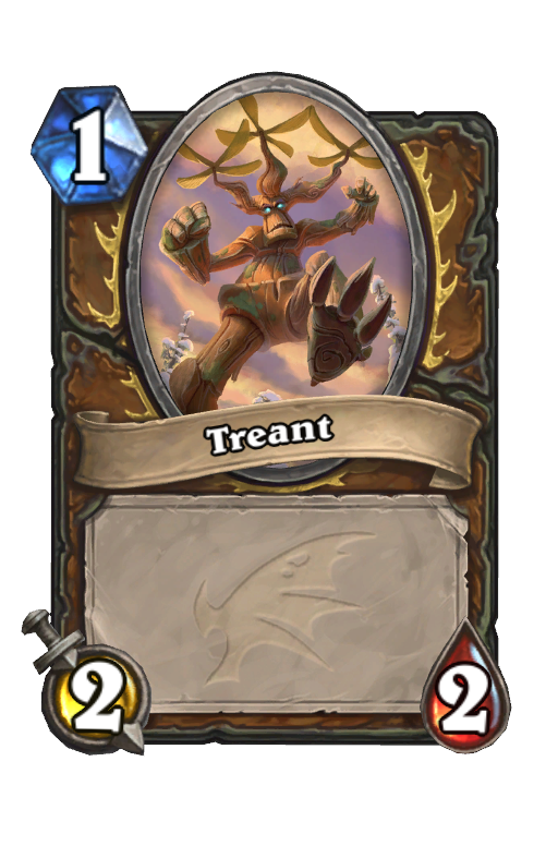 Treant Hearthstone kártya