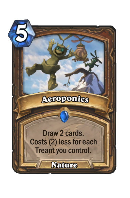 Aeroponics Hearthstone kártya