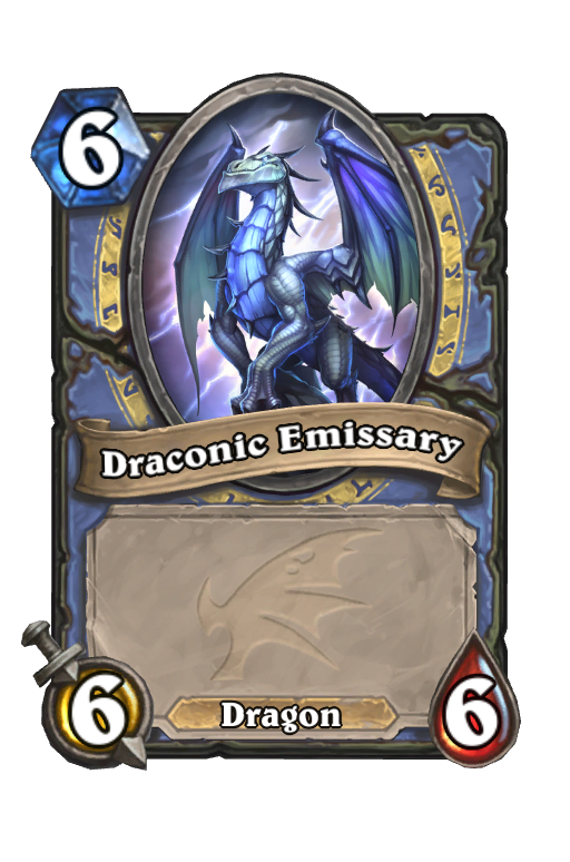 Draconic Emissary Hearthstone kártya