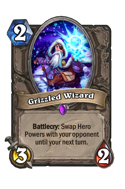 Grizzled Wizard Hearthstone kártya