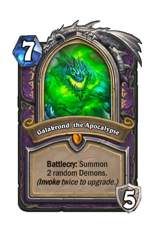 Galakrond, the Apocalypse Hearthstone kártya
