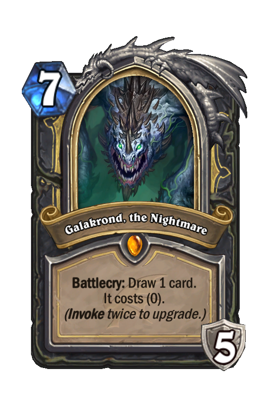 Galakrond, the Nightmare Hearthstone kártya