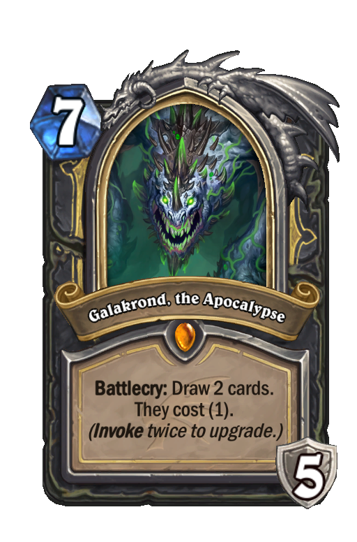 Galakrond, the Apocalypse Hearthstone kártya