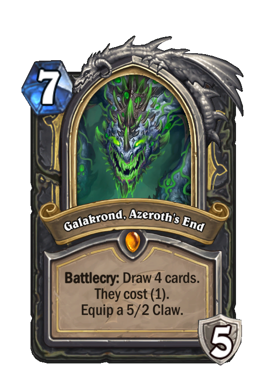 Galakrond, Azeroth's End Hearthstone kártya