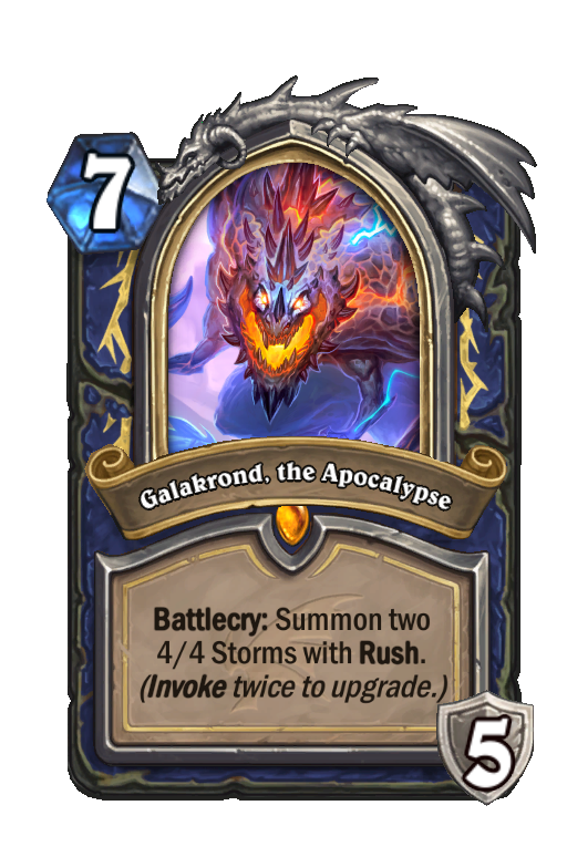Galakrond, the Apocalypse Hearthstone kártya