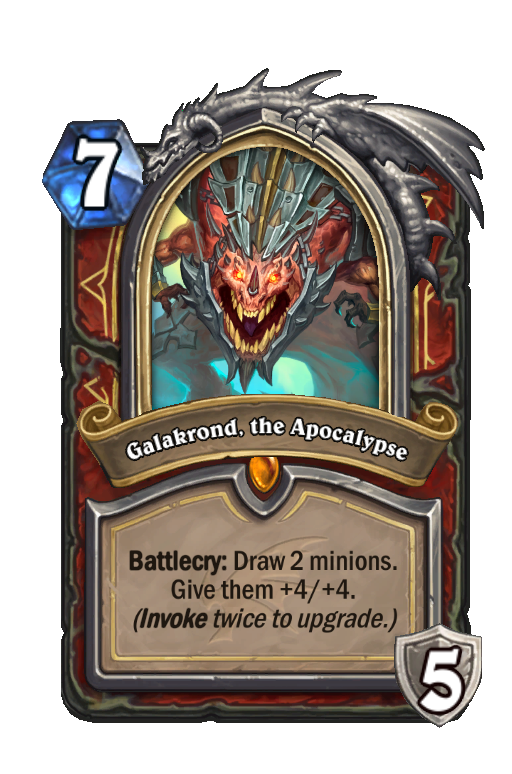 Galakrond, the Apocalypse Hearthstone kártya