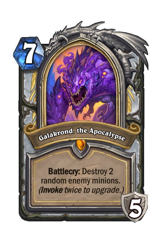 Galakrond, the Apocalypse Hearthstone kártya