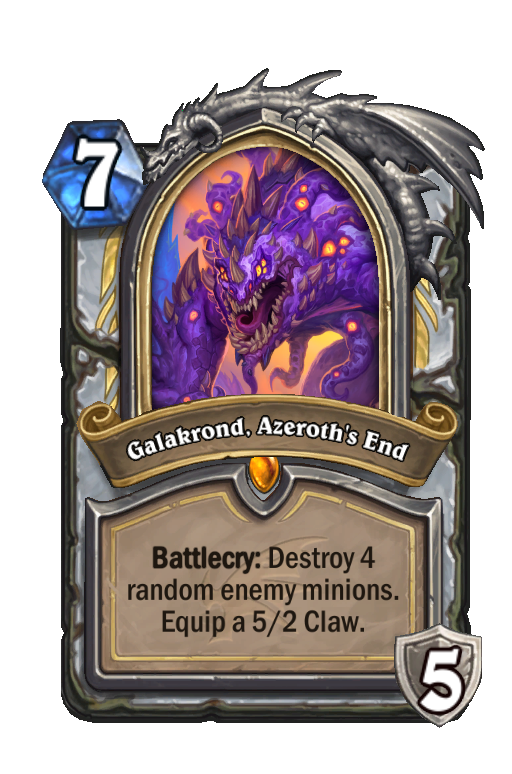 Galakrond, Azeroth's End Hearthstone kártya