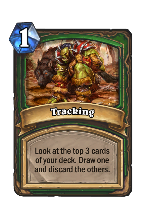 Tracking Hearthstone kártya
