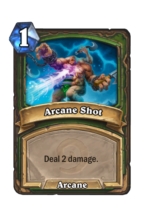 Arcane Shot Hearthstone kártya