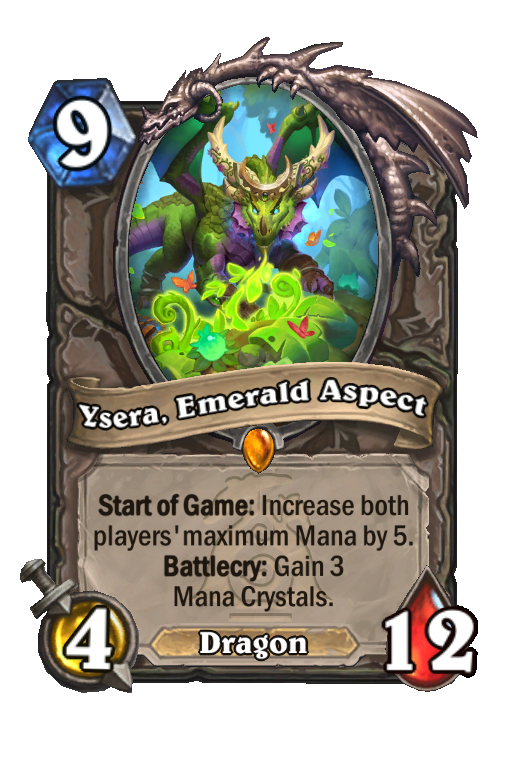 Ysera, Emerald Aspect Hearthstone kártya
