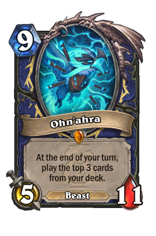 Ohn'ahra Hearthstone kártya
