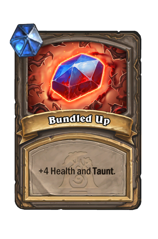 Bundled Up Hearthstone kártya