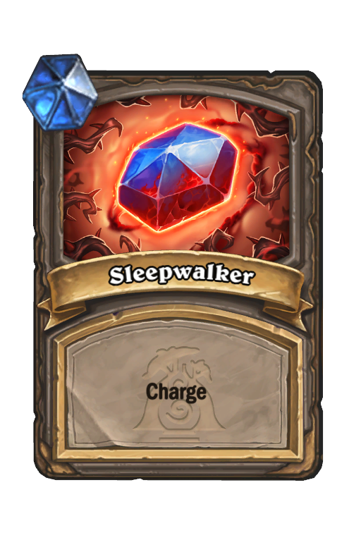 Sleepwalker Hearthstone kártya