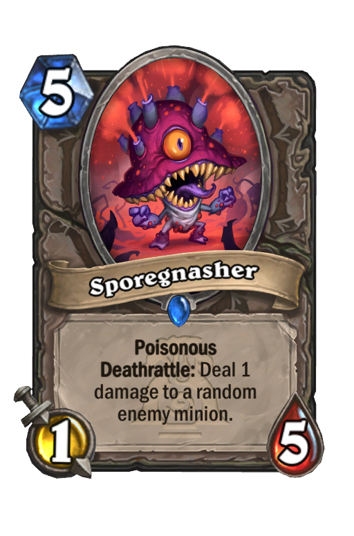 Sporegnasher Hearthstone kártya