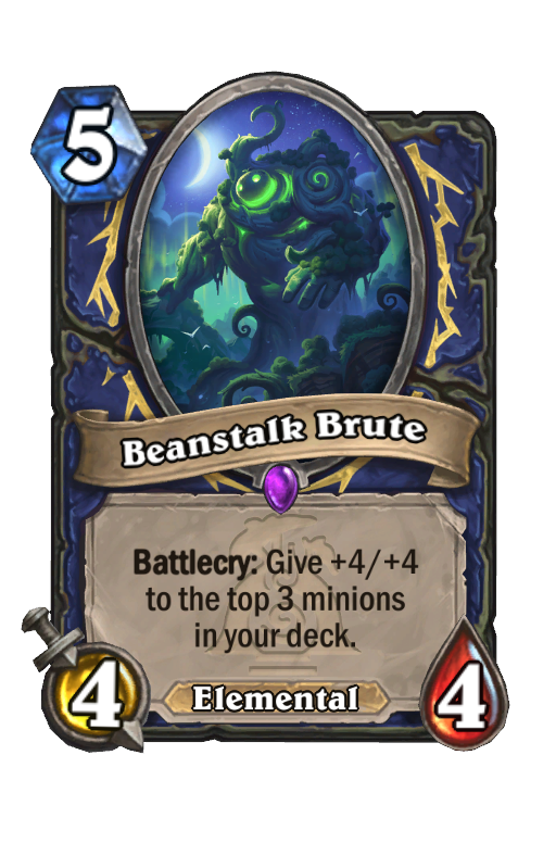 Beanstalk Brute Hearthstone kártya
