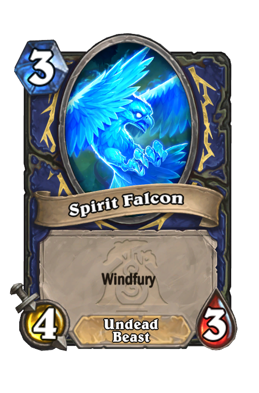 Spirit Falcon Hearthstone kártya