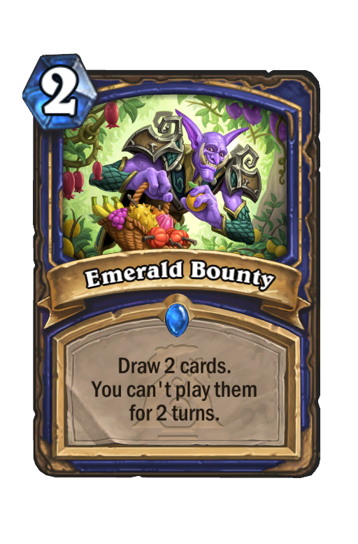Emerald Bounty Hearthstone kártya