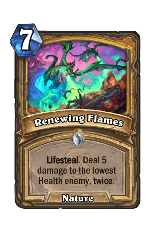 Renewing Flames Hearthstone kártya