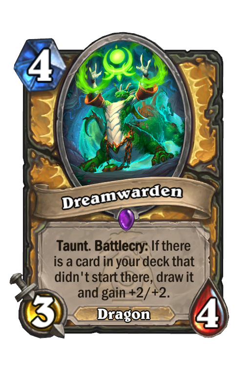 Dreamwarden Hearthstone kártya