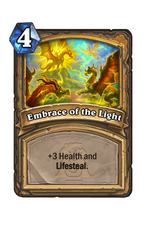 Embrace of the Light Hearthstone kártya