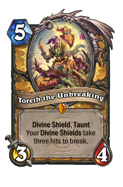 Toreth the Unbreaking Hearthstone kártya