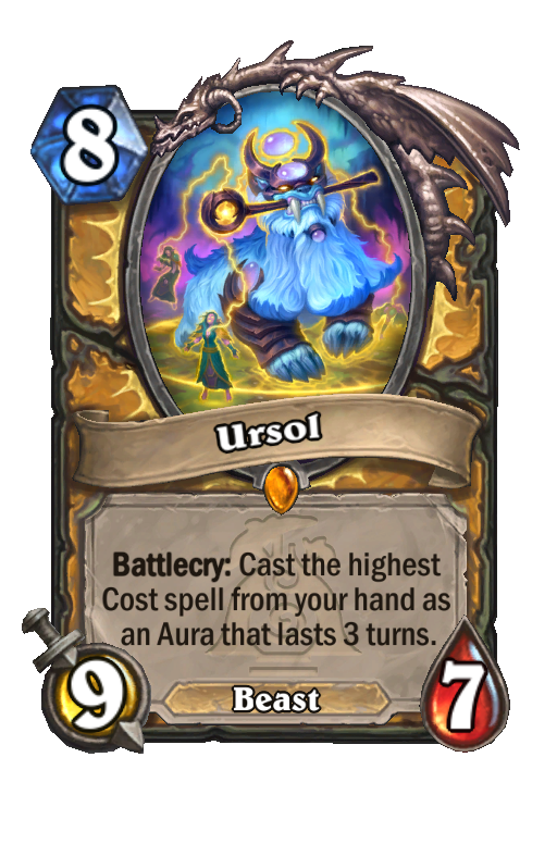 Ursol Hearthstone kártya