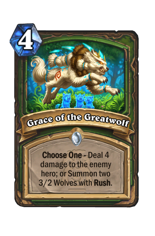 Grace of the Greatwolf Hearthstone kártya