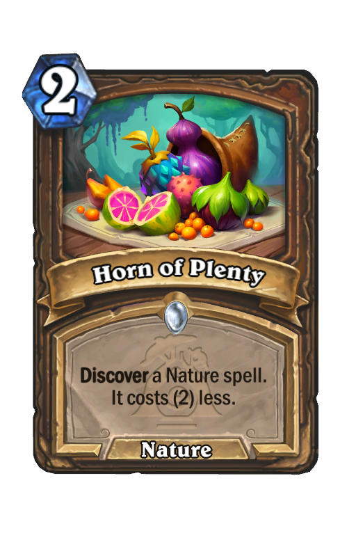 Horn of Plenty Hearthstone kártya