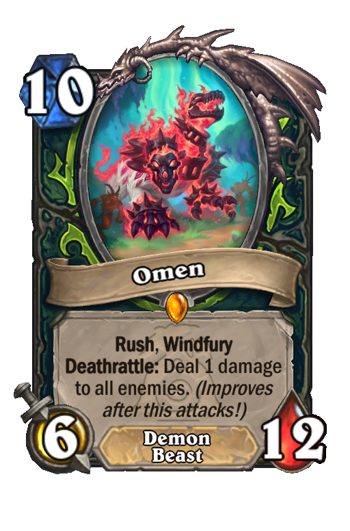 Omen Hearthstone kártya