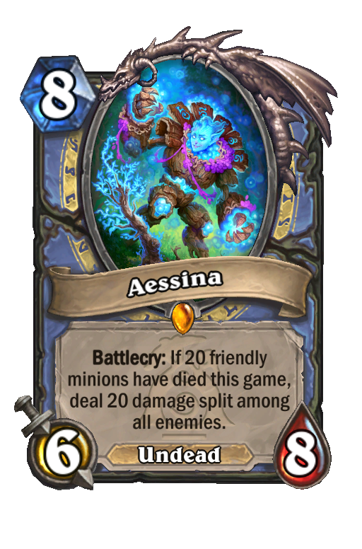 Aessina Hearthstone kártya