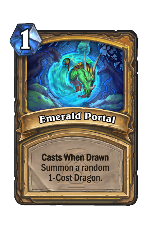 Emerald Portal Hearthstone kártya