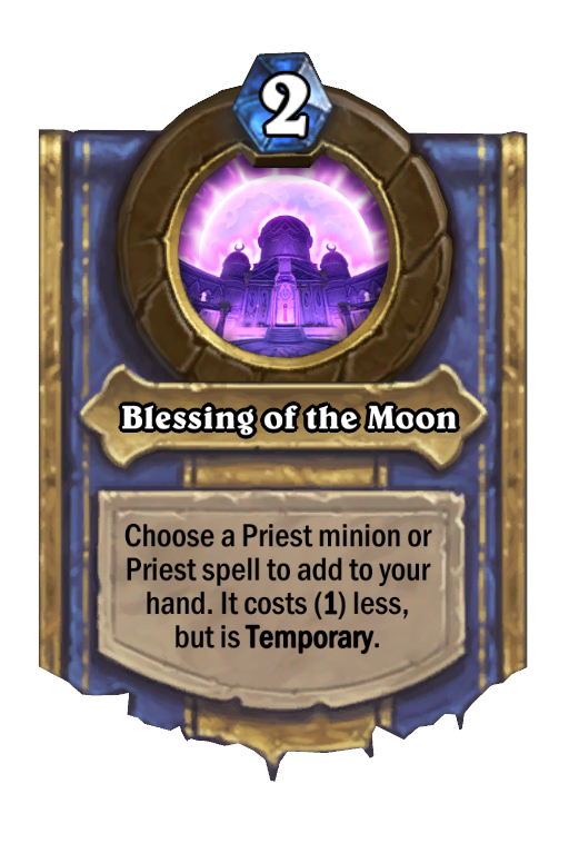 Blessing of the Moon Hearthstone kártya
