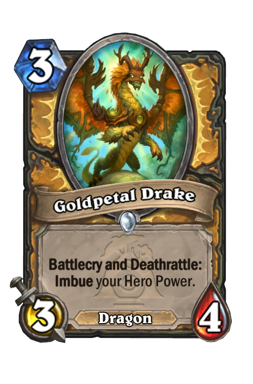 Goldpetal Drake Hearthstone kártya