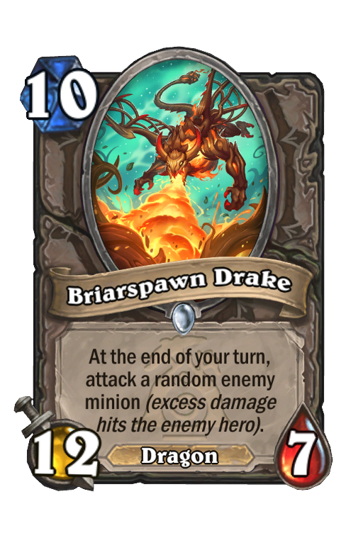 Briarspawn Drake Hearthstone kártya
