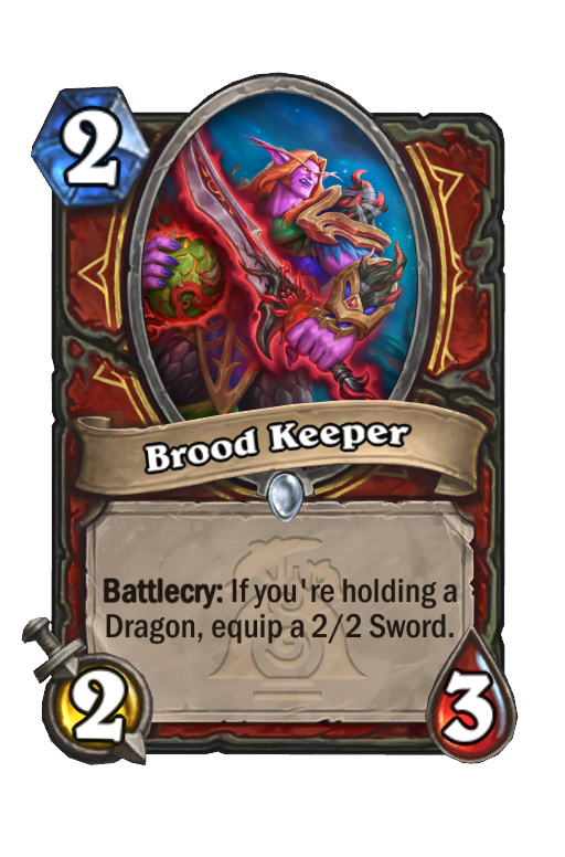 Brood Keeper Hearthstone kártya