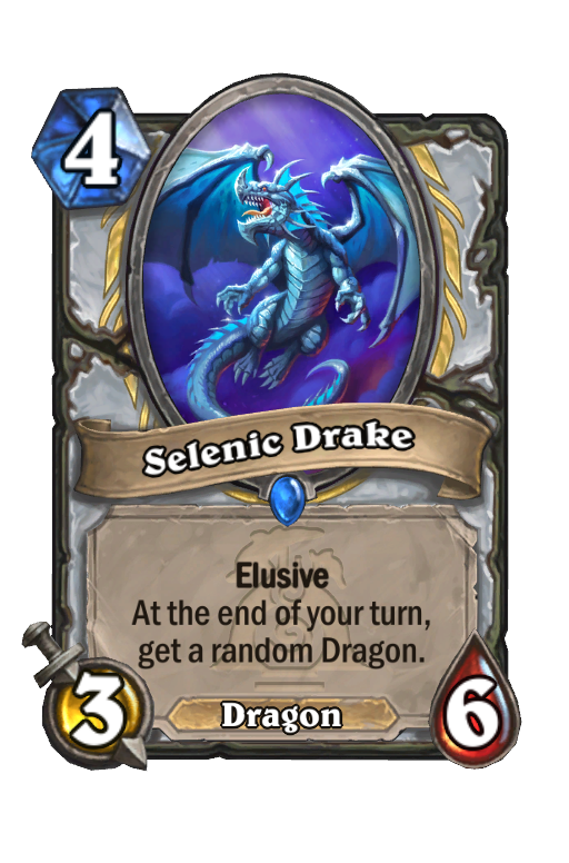 Selenic Drake Hearthstone kártya