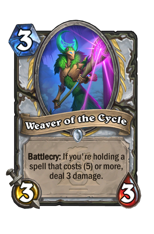Weaver of the Cycle Hearthstone kártya