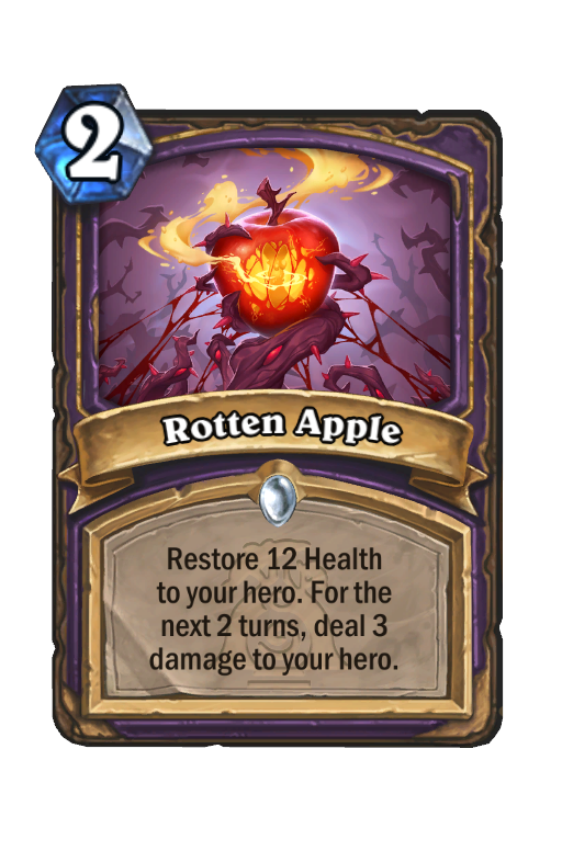Rotten Apple Hearthstone kártya