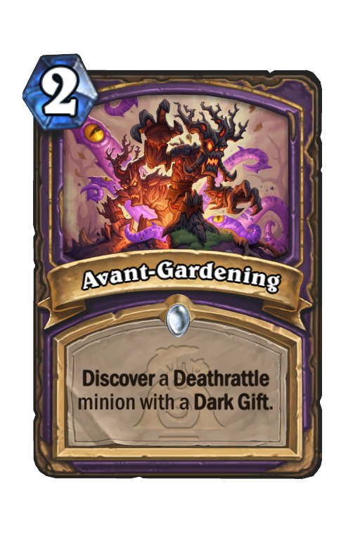 Avant-Gardening Hearthstone kártya