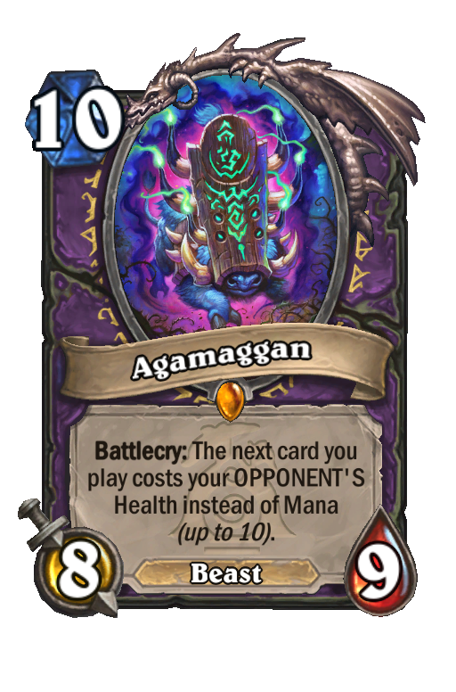 Agamaggan Hearthstone kártya