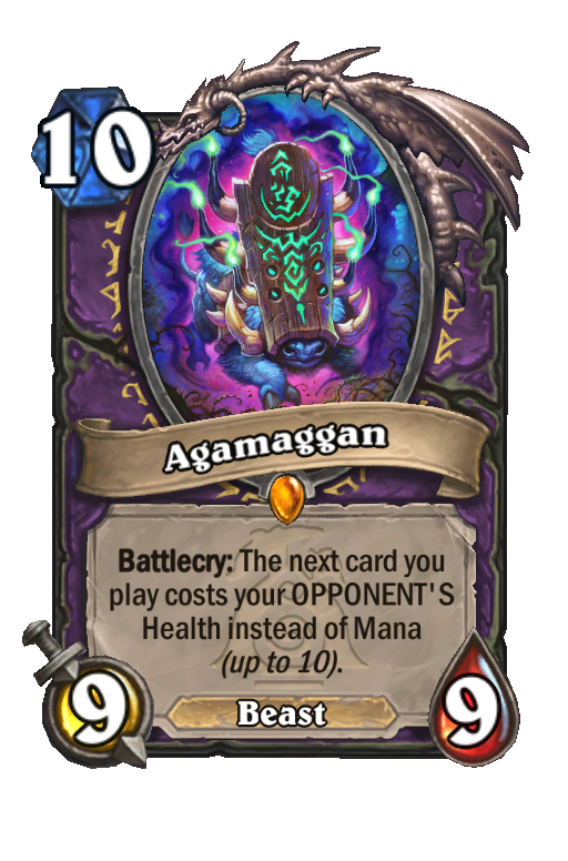 Agamaggan Hearthstone kártya