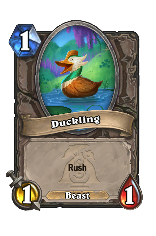 Duckling Hearthstone kártya