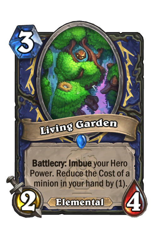 Living Garden Hearthstone kártya