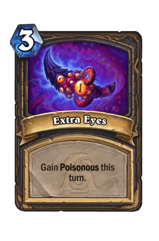 Extra Eyes Hearthstone kártya