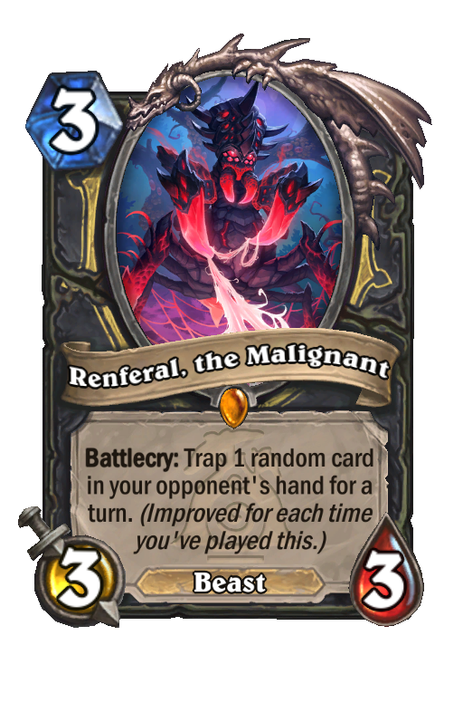 Renferal, the Malignant Hearthstone kártya