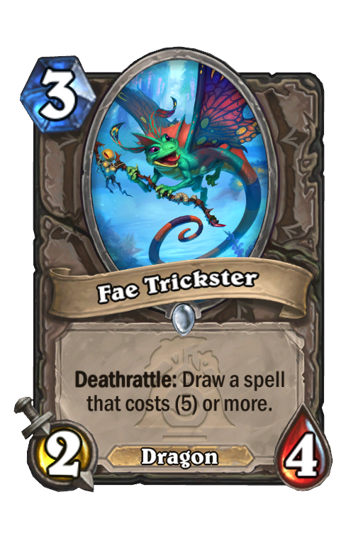 Fae Trickster Hearthstone kártya