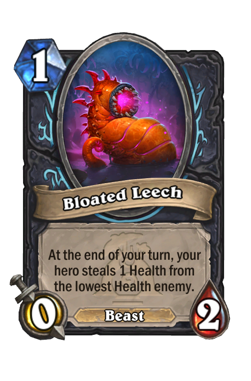 Bloated Leech Hearthstone kártya