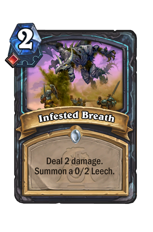 Infested Breath Hearthstone kártya
