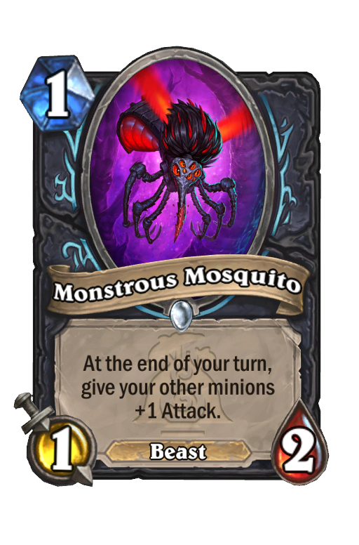 Monstrous Mosquito Hearthstone kártya